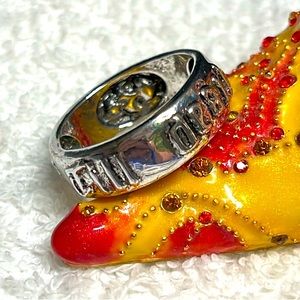 Till death do us part mans ring-costume